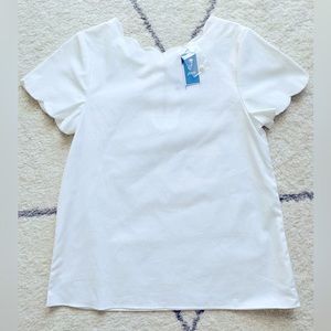 BRAND NEW Jacadi girl’s white blouse